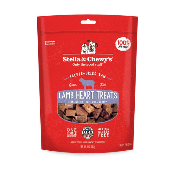 Lamb Heart Treats - 3oz