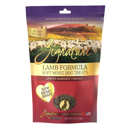 Zignature Lamb Formula Soft Moist Treats for Dogs