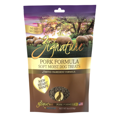 Zignature Pork Formula Soft Moist Treats for Dogs