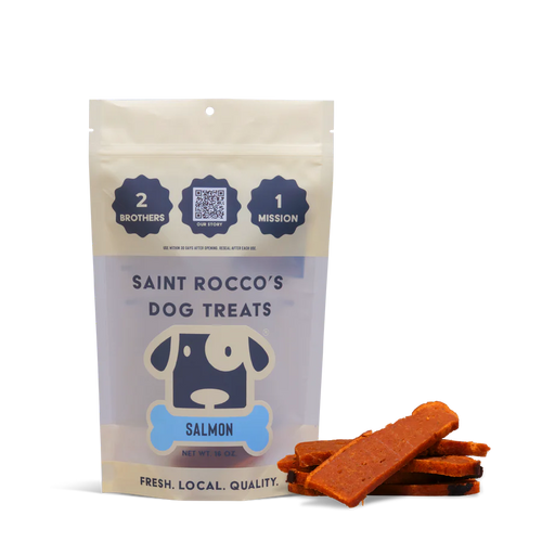 Saint Rocco's Salmon Dog Treat - 16oz