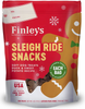 Finley's Sleigh Ride Snacks Gingerbread Person Duck Recipe Soft Chew Dog Treats, 6-oz bag