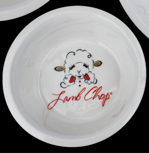LAMBCHOP DOG BOWL 1 CUP