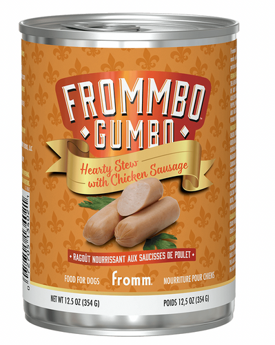 Fromm Gumbo Hearty Stew with Chicken Sausage -12.5oz