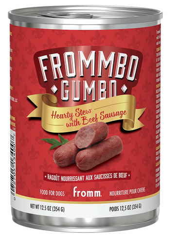 Frommbo Gumbo Hearty Stew with Beef Sausage - 12.5oz