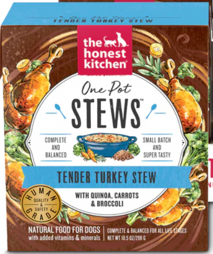 The Honest Kitchen Tender Turkey One Pot Stew - 10.5oz Wet Dog Food