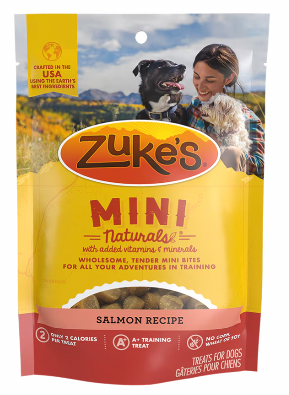 Zuke’s Mini Naturals Salmon Recipe Dog Treats - 6oz