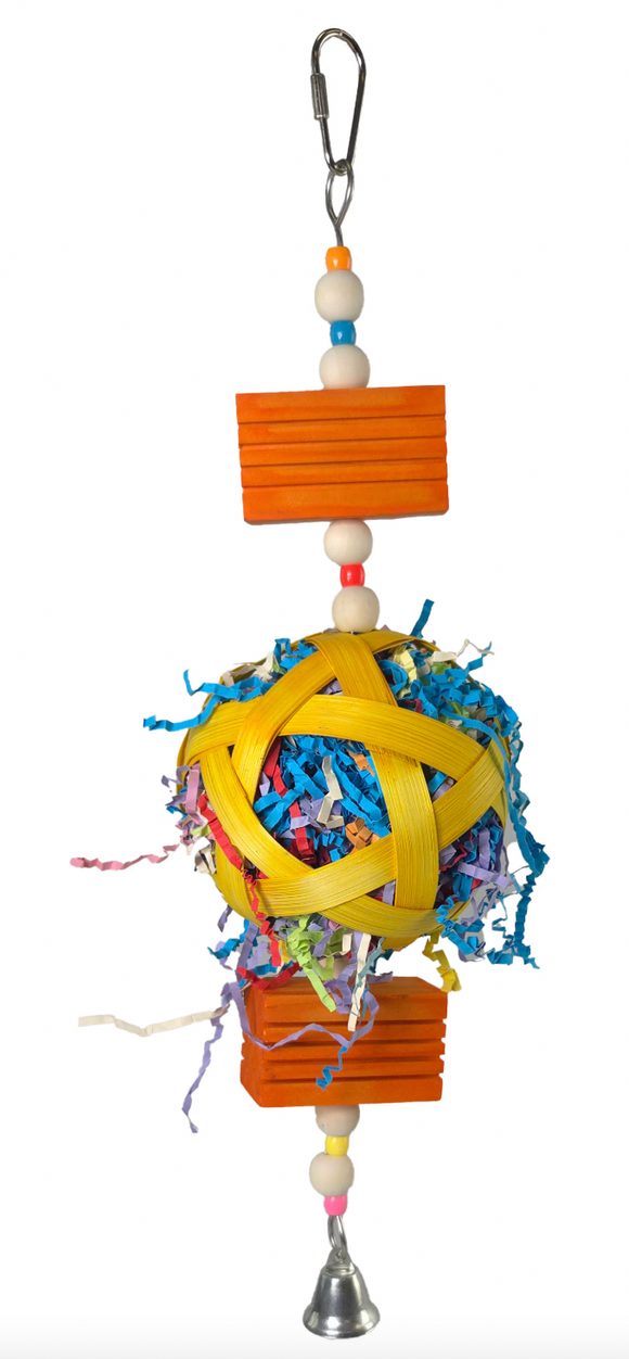 Party Ball Hanging Bird Toy
