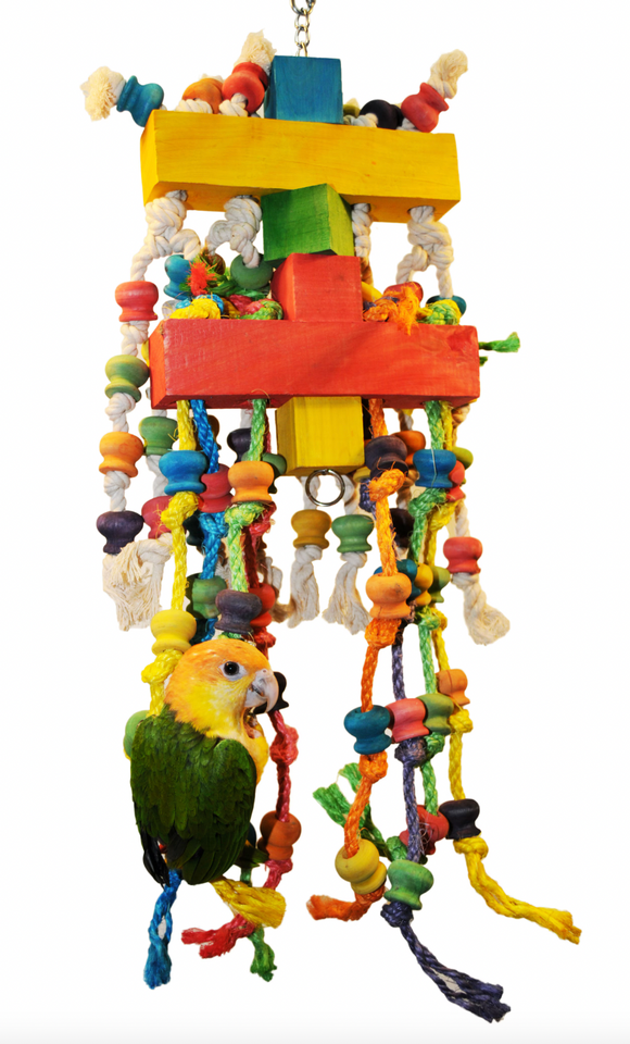 Giant Squid Bird Toy