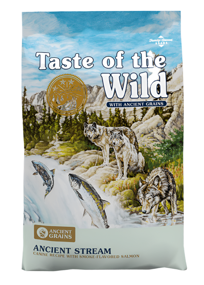 Taste of the Wild Ancient Stream Canine Recipe with Smoke-Flavored ...