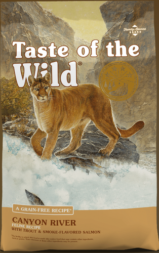 Taste of the Wild Canyon River Feline Recipe with Trout & Smoke-Flavored Salmon - 14lb