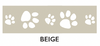 Poochie Bells Classic Design Signature Tracks Collection - Beige