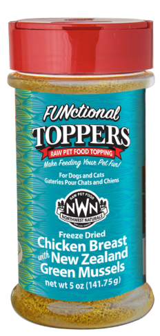 Northwest Naturals Freeze Dried Chicken Breast & New Zealand Green Mussels Toppers
