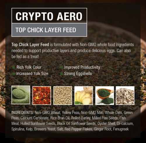 Crypto Aero Top Chick Layer Feed