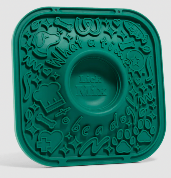 Woof Dog LickMat - Green
