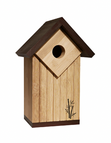 Ultimate Renewable Bamboo Contemporary Bluebird House