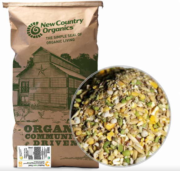 New Country Organic Classic Grind Layer Feed -50lb