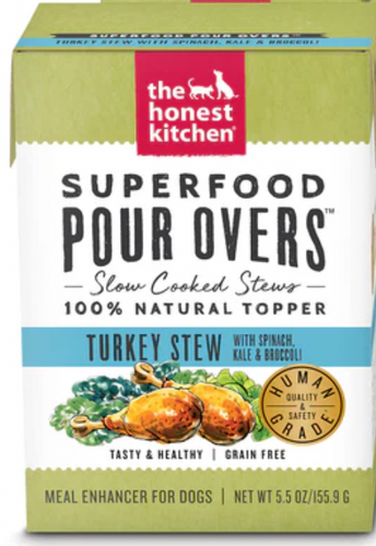 The Honest Kitchen Superfood Pour Overs - Turkey Stew 5.5oz