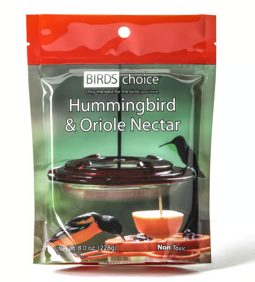 HUMMINGBIRD AND ORIOLE NECTAR 8 OZ.