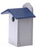 BLUEBIRD HOUSE IN GRAY AND BLUE RECYCLED PLASTIC