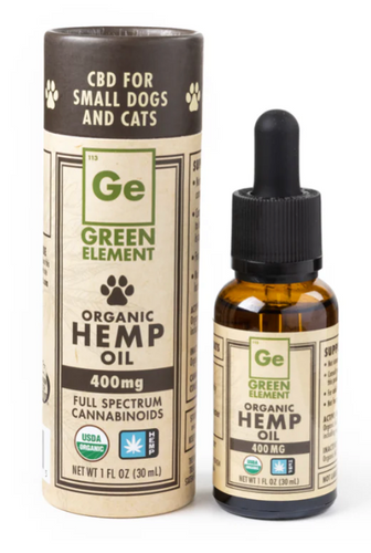 Green Element Organic CBD 400mg for Dogs and Cats