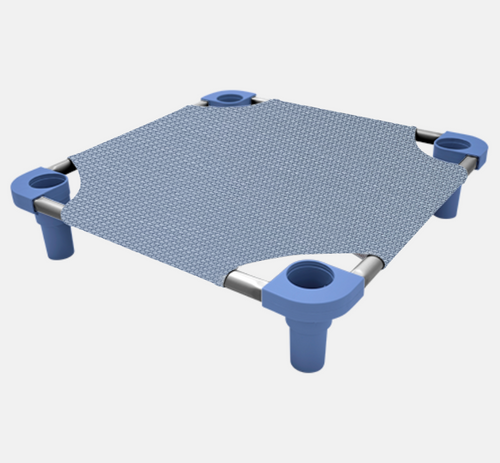 Sistine Blue Dog Cot - 40 x 30