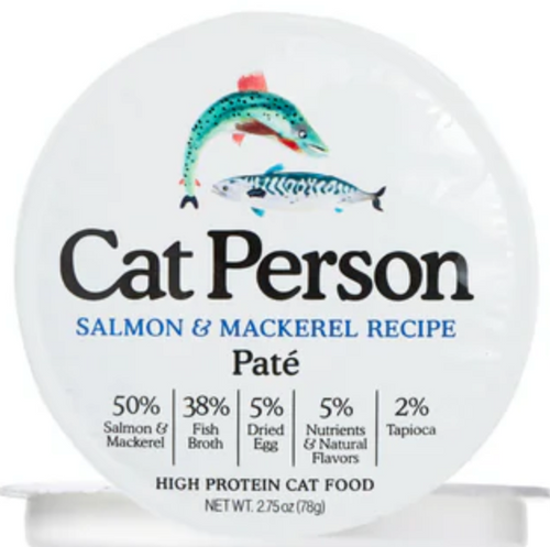 Cat Person Salmon & Mackerel Paté - 2.75oz