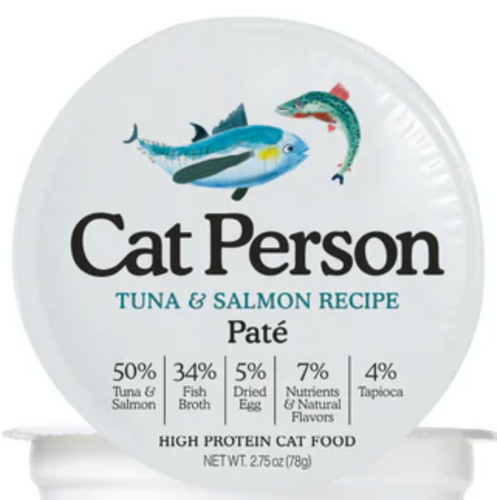 Cat Person Tuna & Salmon Paté - 2.75z