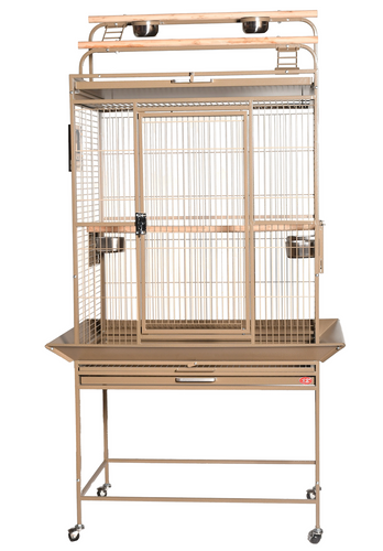 32x23 Play Top Bird Cage, Sandstone