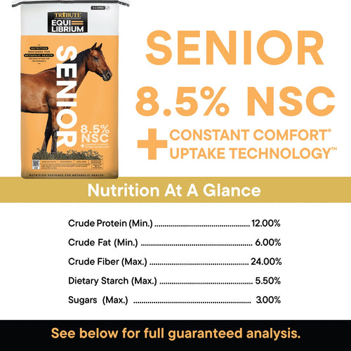 TRIBUTE Equi-Librium™ Senior Horse Feed - 50lb
