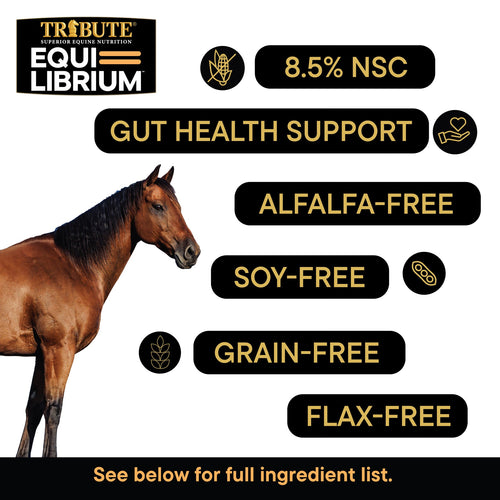 TRIBUTE Equi-Librium™ Senior Horse Feed - 50lb