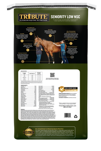 TRIBUTE Seniority® Low NSC (10%), Horse Feed - 50lb