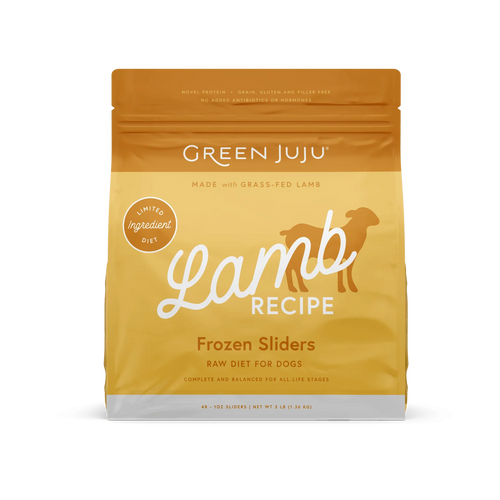 Green Juju Lamb Recipe Frozen Patties Whole Food Nutrition - 6lb