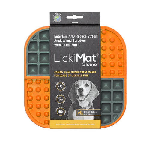 LickiMat Slomo Orange Feeder