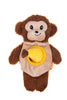Snackerz Milo the Monkey Dog Toy