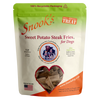 Sweet Potato Dog Steak Fries - Steak Fry shaped pieces - 5lb