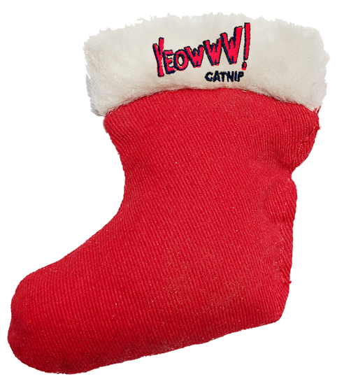 Yeowww! Catnip Holiday Stocking Cat Toy