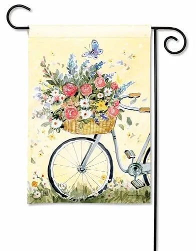 Summertime Ride Garden Flag