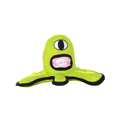 Tuffy® Aliens: Alien Green Dog Toy