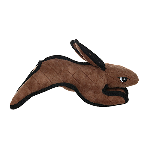Tuffy® Barnyard: Rabbit Brown Dog Toy
