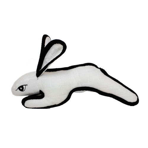 Tuffy® Barnyard: Rabbit White Dog Toy