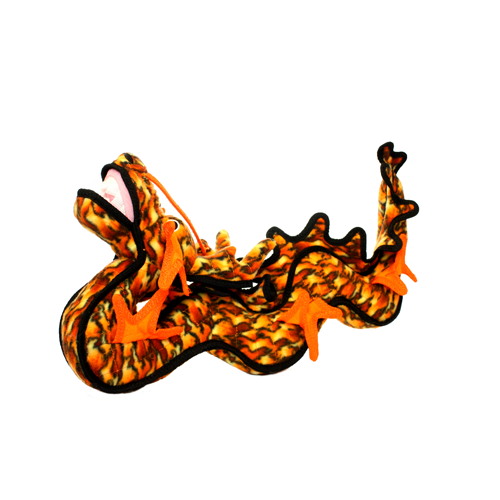 Tuffy® Dragon: Dragon Orange Dog Toy