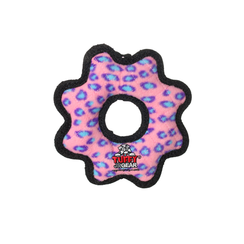Tuffy® JR: Jr. Gear Ring Pink Dog Toy