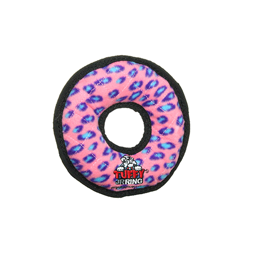 Tuffy® JR: Jr. Ring Pink Dog Toy