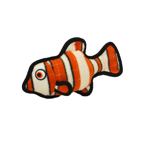 Tuffy® Ocean: Fish Orange Dog Toy