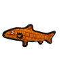 Tuffy® Ocean: Trout Orange Dog Toy