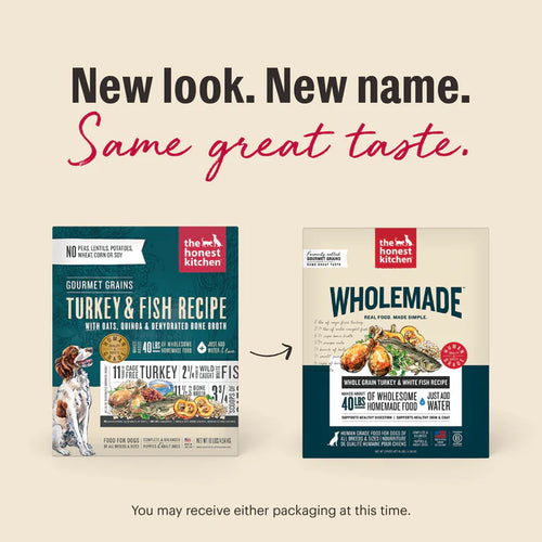 Wholemade™ Whole Grain Turkey & White Fish Dog Food - 4lb