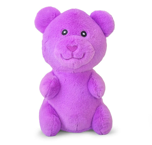 ThoozyPet Gummy Bear Plush Dog Toy Purple 10