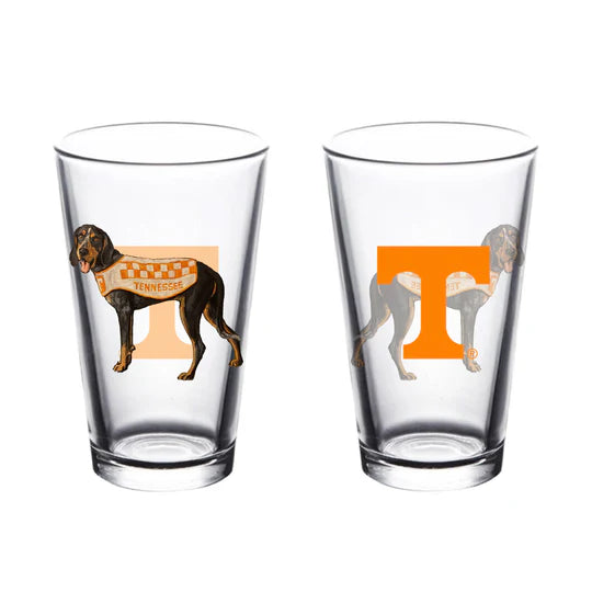 Tennessee Mascot Pint Glass