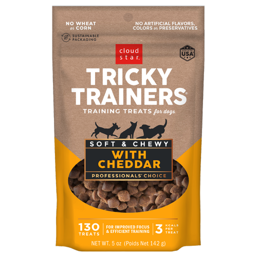 Tricky Trainers Soft & Chewy with Cheddar - 5oz