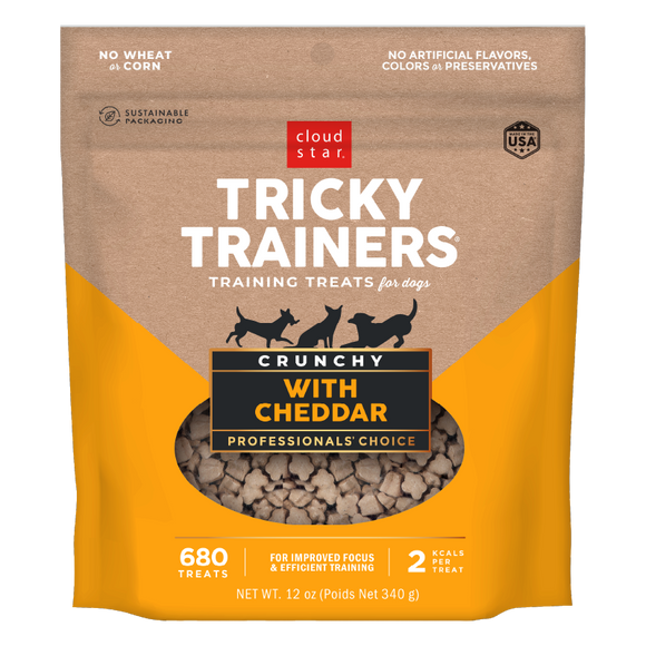 Tricky Trainers Crunchy with Cheddar